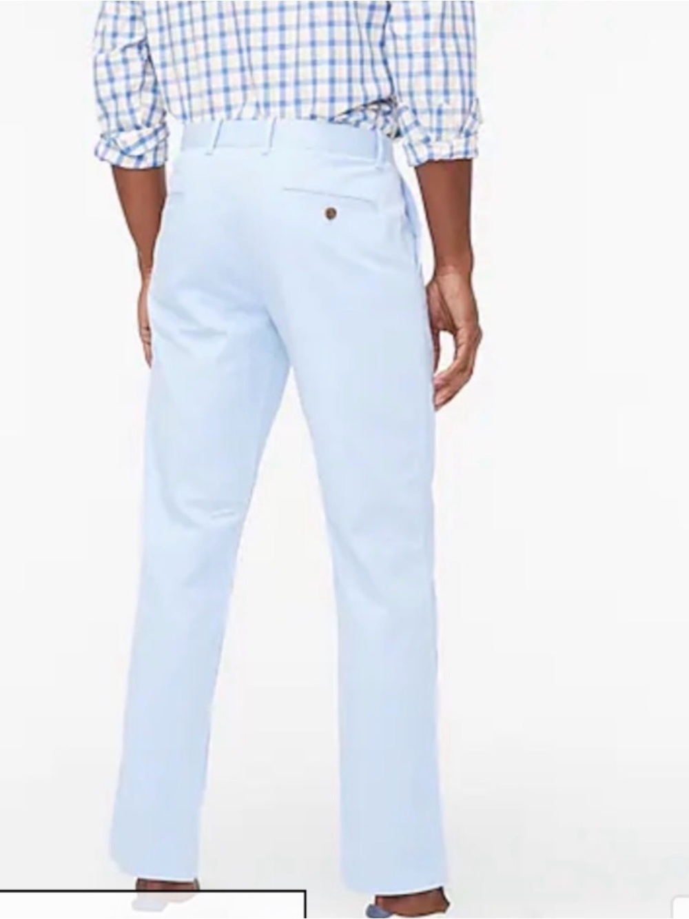J.Crew Flex Slim Pants Mens 30X30 light blue Chino
